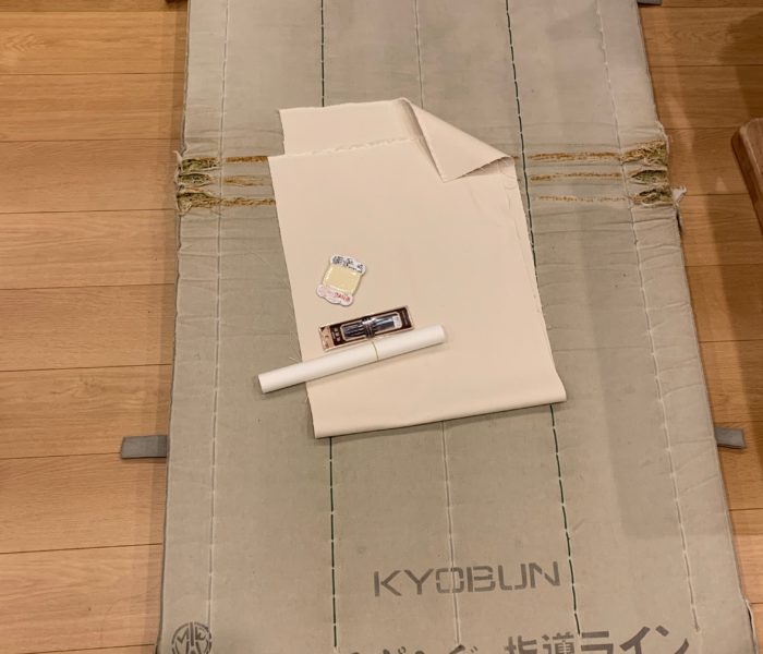 函館リープ体操教室-マット修理１１